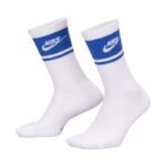 Nike Everyday Elevated Crew Socks 3 Pairs White and Blue IM7949 904 - Image 2