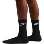 Nike Everyday Elevated Socks 3 Pairs Black IH8522 902 - Image 4
