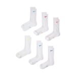 Nike Everyday Elevated Socks 6 Pairs White HQ8021 906