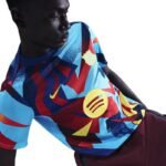 Nike FC Barcelona Academy Pro T-Shirt FZ1338-413 - Image 4