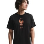 Nike FFF Soccer Mens T-Shirt Black IH2181 010 - Image 3
