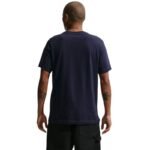 Nike FFF Soccer Mens T-Shirt Navy Blue IH2181 498 - Image 2