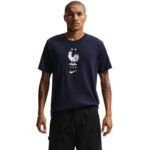 Nike FFF Soccer Mens T-Shirt Navy Blue IH2181 498