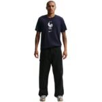 Nike FFF Soccer Mens T-Shirt Navy Blue IH2181 498 - Image 6
