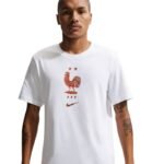 Nike FFF Soccer Mens T-Shirt White IH2181 100 - Image 3