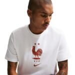 Nike FFF Soccer Mens T-Shirt White IH2181 100 - Image 5