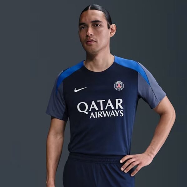 Nike PSG Strike Mens T-Shirt Navy Blue HJ7758 411