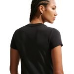 Nike Sportswear Chill Knit Womens T-Shirt Black FV5508 010 - Image 5