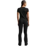 Nike Sportswear Chill Knit Womens T-Shirt Black FV5508 010 - Image 7