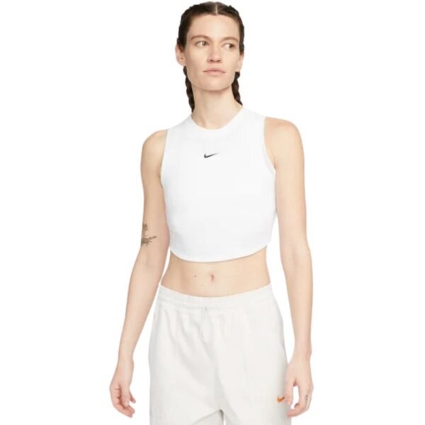 Nike Sportswear Chill Knit Womens T-Shirt White FB8279 100