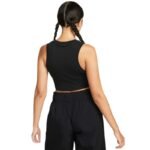 Nike Sportswear Chill Knit Womens T-Shirt White FB8279 100 - Image 7