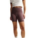 Nike Sportswear Classics Womens Shorts Brown DV7797 502 - Image 3