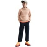 Nike Sportswear Club Fleece Beige Kids Sweatshirt FD3000 200 - Image 5