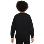 Nike Sportswear Club Fleece Kids Sweatshirt Black FD2923 010 - Image 2