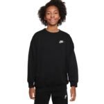 Nike Sportswear Club Fleece Kids Sweatshirt Black FD2923 010