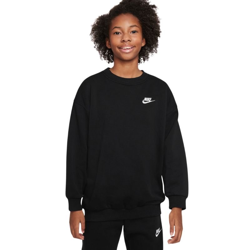 lupin-wear-ca-nike-sportswear-club-fleece-kids-sweatshirt-black-fd2923-010-2606612 Nike Sportswear Club Fleece Kids Sweatshirt Black FD2923 010 - Image 1