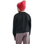 Nike Sportswear Club Fleece Kids Sweatshirt Black FD3006 012 - Image 2