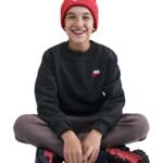 Nike Sportswear Club Fleece Kids Sweatshirt Black FD3006 012 - Image 3