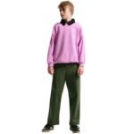 Nike Sportswear Club Fleece Kids Sweatshirt Pink FD2923 503 - Image 8