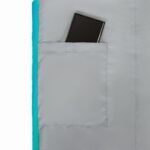 NILS CAMP NC1705 Ultra Light Sleeping Bag Black and Mint - Image 7