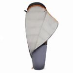 NILS CAMP NC1705 ULTRA LIGHT SLEEPING BAG GREY-ORANGE - Image 4
