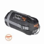 NILS CAMP NC1705 ULTRA LIGHT SLEEPING BAG GREY-ORANGE - Image 6