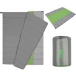 NILS Camp NC2011 gray-green sleeping bag - Image 2
