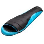 NILS CAMP NC2012 Sleeping Bag Black and Blue - Image 2