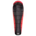 NILS CAMP NC2012 sleeping bag black and red - Image 3