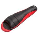 NILS CAMP NC2012 sleeping bag black and red - Image 4