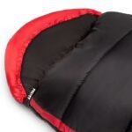 NILS CAMP NC2012 sleeping bag black and red - Image 8