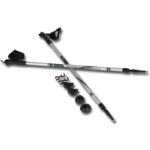 NORDIC WALKING POLES BEST SPORTING 2-SEQUENCES BLACK - Image 2
