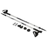 NORDIC WALKING POLES BEST SPORTING 2-SEQUENCES BLACK - Image 3