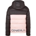 Oneill Originals Puffer Jacket Peach Whip Color Block [1500070-44021] size S - Image 3