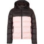 Oneill Originals Puffer Jacket Peach Whip Color Block [1500070-44021] size S - Image 4