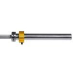Olympic bar 20 kg / 2200 mm with lock jaw clamps HMS GO1100 - Image 2