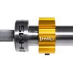 Olympic bar 20 kg / 2200 mm with lock jaw clamps HMS GO1100 - Image 3