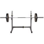 Olympic bar 20 kg / 2200 mm with lock jaw clamps HMS GO900 - Image 7