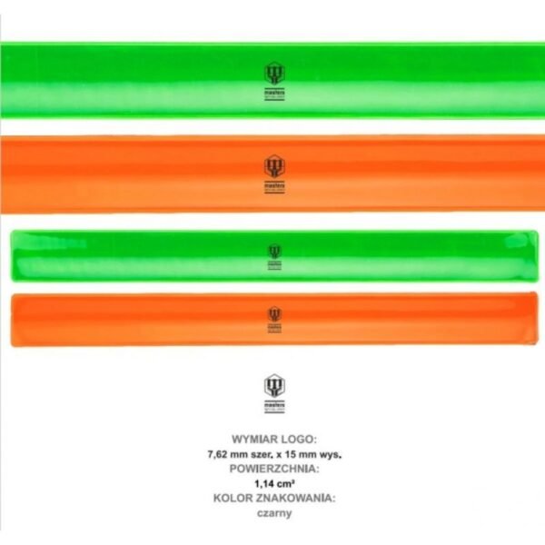 OSO-MFE self-tightening reflective wristband