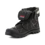 Palladium Stranger Things BAGGY HOPPER TUNNELS Womens 94625-008-M Black - Image 3