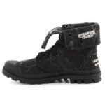 Palladium Stranger Things BAGGY HOPPER TUNNELS Womens 94625-008-M Black - Image 4