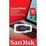 Pendrive SanDisk CRUZER BLADE SDCZ50-032G-B35 (32GB; USB 2.0; black) - Image 3