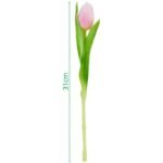 PINK TULIP 31CM LIFE-LIKE SPRING DECORATION - Image 4