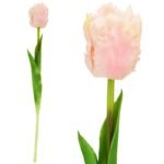 PINK TULIP 38CM LIFE-LIKE SPRING DECORATION - Image 2