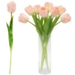 PINK TULIP 38CM LIFE-LIKE SPRING DECORATION