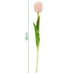 PINK TULIP 38CM LIFE-LIKE SPRING DECORATION - Image 4