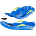 PLASTIC SLIDE WITH BRAKES RACE S BLUE
