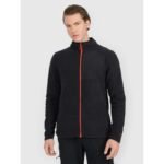 Polartec regular mens fleece with stand-up collar 4F 4FWAW25TFLEM333-020S