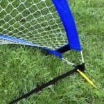 Pop-up soccer training goal - blue (L) 183x104x104 cm - Image 3