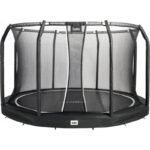 Premium Ground Combo Trampoline 366cm Black
